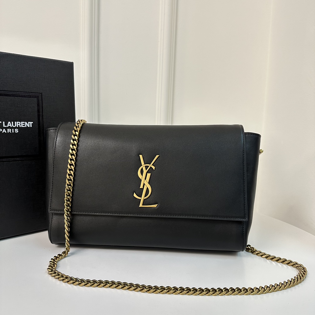 Kate YSL Reversible Chain Bag, Suede & Smooth Leather  