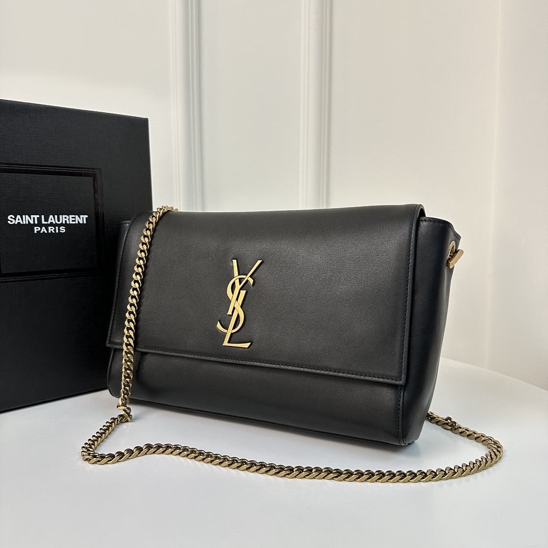 Kate YSL Reversible Chain Bag, Suede & Smooth Leather  