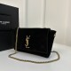 Kate Small Suede YSL Reversible Chain Bag, Suede & Smooth Leather  