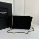 Kate Small Suede YSL Reversible Chain Bag, Suede & Smooth Leather  