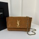 Kate Small Suede YSL Reversible Chain Bag, Suede & Smooth Leather  