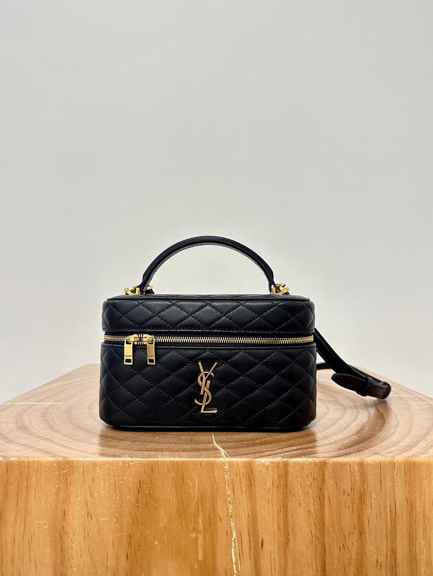 YSL GabyBucket Mini Gaby Makeup Box, Small Lambskin  