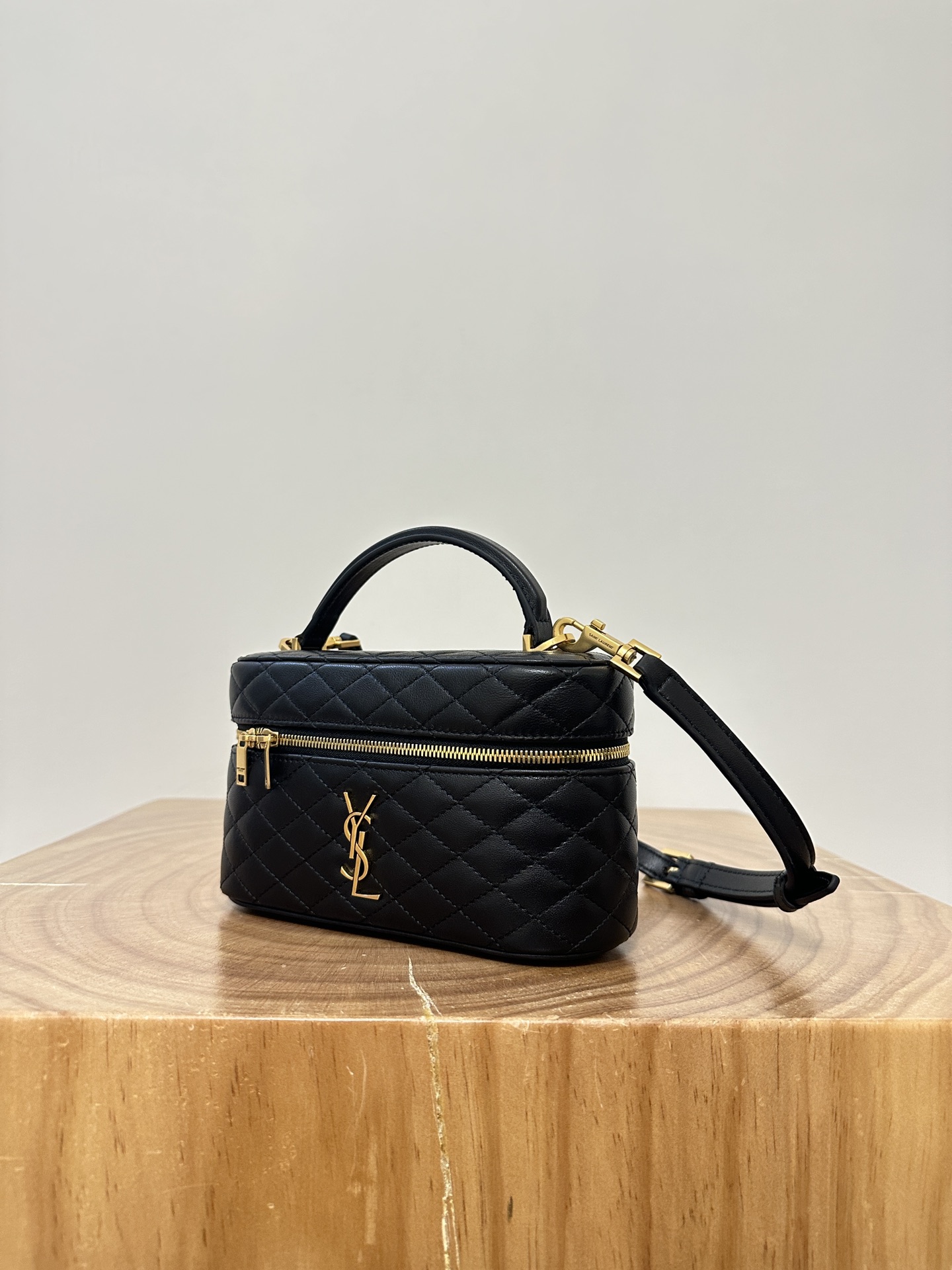 YSL GabyBucket Mini Gaby Makeup Box, Small Lambskin  