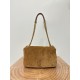 Jamie Small Lamb Suede Handbag  