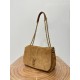 Jamie Small Lamb Suede Handbag  