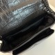 Niki 28cm Crocodile Embossed Commuter Bag