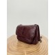 Niki 22cm Commuter Bag, wrinkled oil-waxed cowhide,  semi-matte crease effect