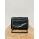 Niki 28cm Commuter Bag, wrinkled oil-waxed cowhide,  semi-matte crease effect