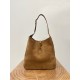 Large Le 5A7 Soft Hobo, Autumn-Winter Suede Series Underarm Bag