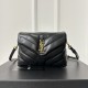 YSL LouLou Mini Shoulder Bag 20cm, Italian Calfskin