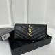 YSL Classic Button Wallet/Clutch