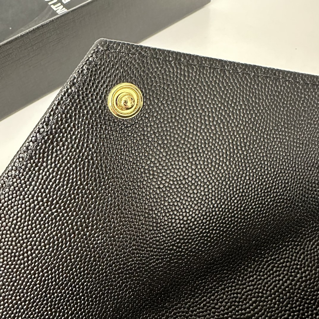 YSL Classic Button Wallet/Clutch