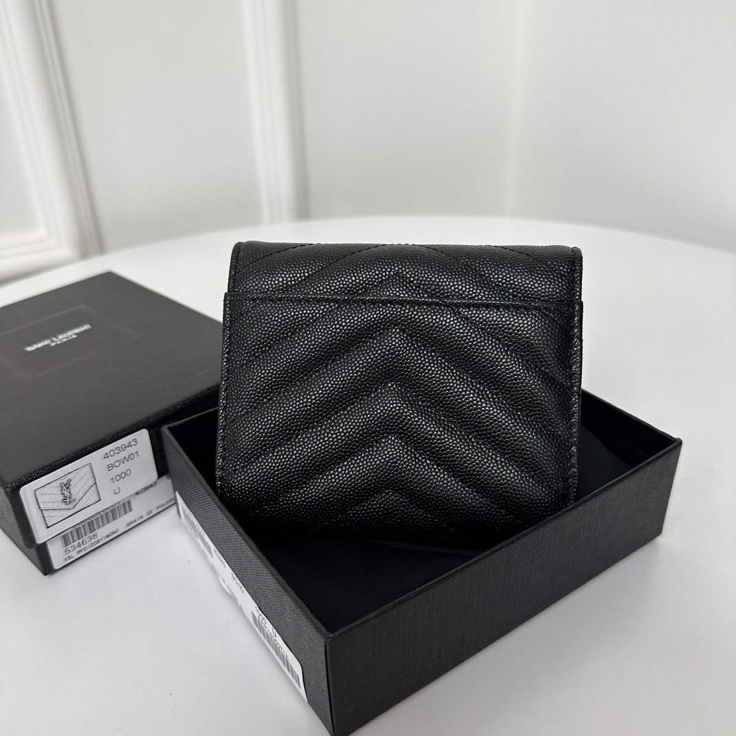 Monogram Trifold Wallet