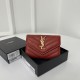 YSL Caviar Leather Wallet, Calfskin