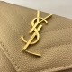 YSL Caviar Leather Wallet, Calfskin