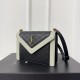 Gaby mini Stitched Leather Crossbody Bag