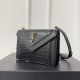 Gaby mini Stitched Leather Crossbody Bag