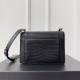 Gaby mini Stitched Leather Crossbody Bag