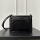 Gaby mini Stitched Leather Crossbody Bag, Patent Leather