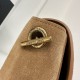 Apricot Suede Detail YSL Kate Double-Sided Chain Bag, Suede & Smooth Leather