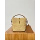 Hobo Raffia Straw Bucket Bag