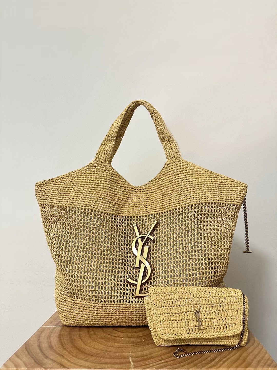 YSL / Raffia ICARE / Tote Person