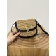 Kaia Small #18cm Weaving Saddle Bag