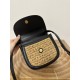 Kaia Small #18cm Weaving Saddle Bag