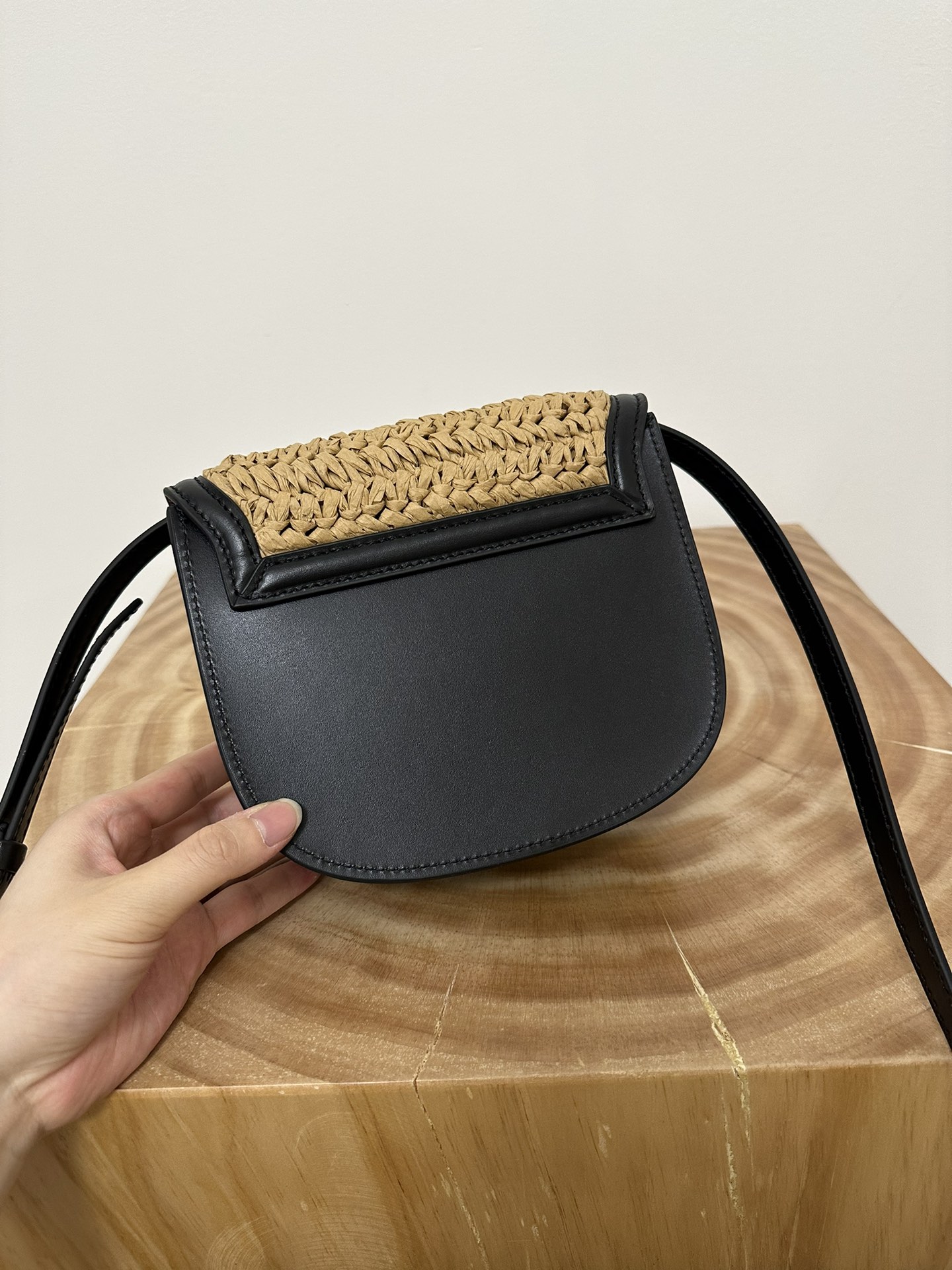 Kaia Small #18cm Weaving Saddle Bag