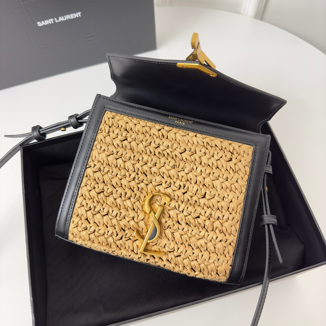 Raffia Series Cassandra YSL Summer Must-Have Raffia Bag