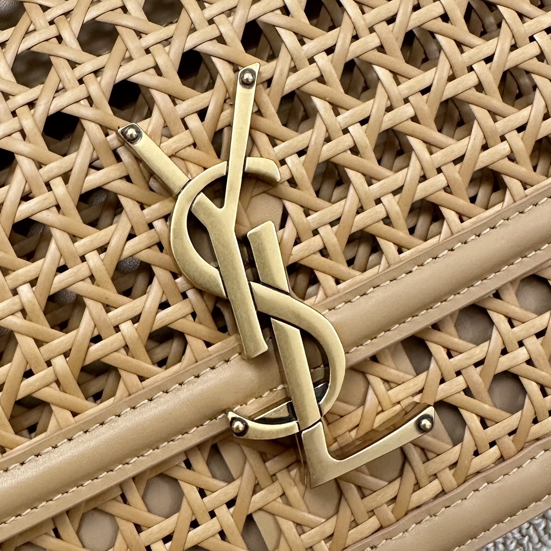 Solferino Box Woven Bag 23cm