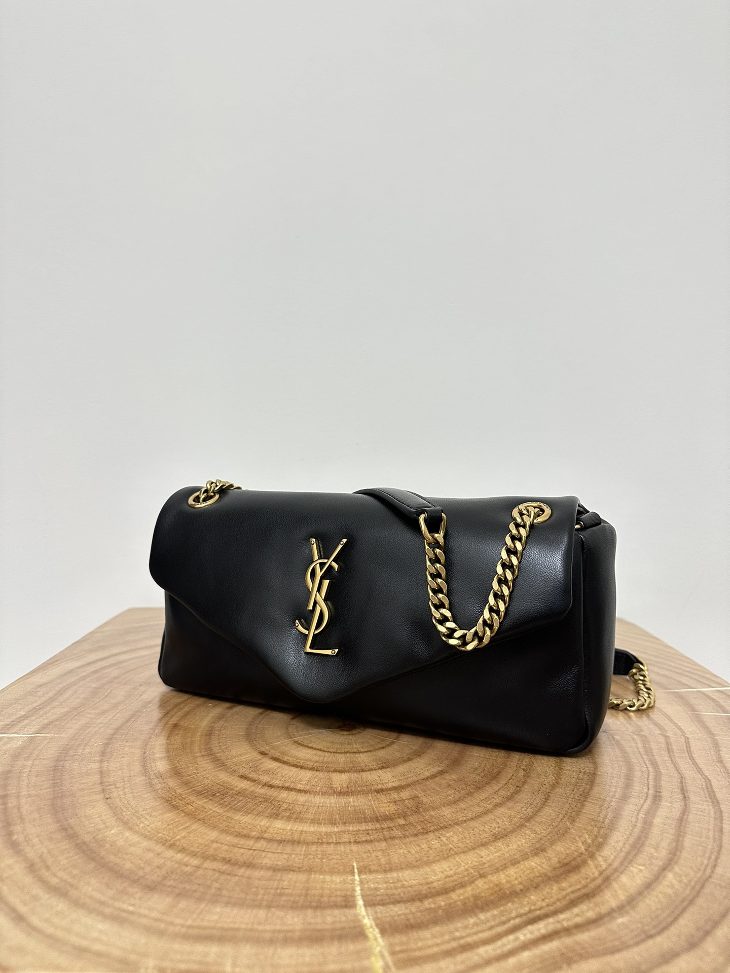 Calypso Baguette Chain Bag, Sheepskin