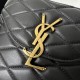 June Box YSL JUNE Stitched Sheepskin Box Bag