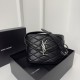 June Box YSL JUNE Stitched Sheepskin Box Bag