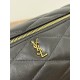 Large Sade YSL SADE Small Cylinder Bag, Lamb Leather