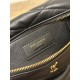 Large Sade YSL SADE Small Cylinder Bag, Lamb Leather