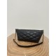 YSL ZIPPED Series Dumpling Underarm Bag Lamb Leather