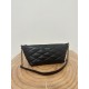 YSL ZIPPED Series Dumpling Underarm Bag Lamb Leather