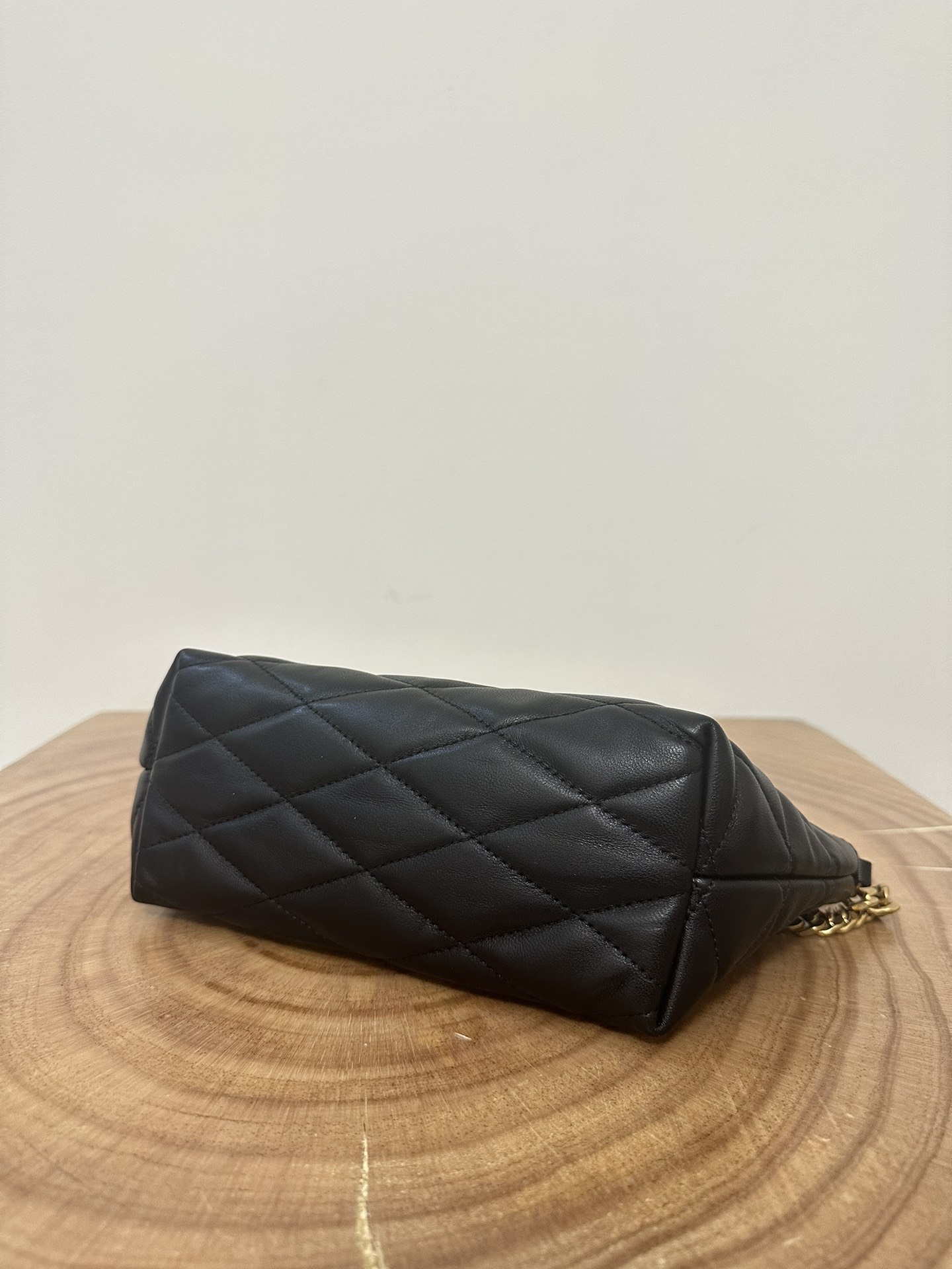 YSL ZIPPED Series Dumpling Underarm Bag Lamb Leather