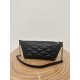 YSL ZIPPED Series Dumpling Underarm Bag Lamb Leather