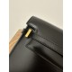 29cm MANHATTAN Baguette Bag Toothpick Pattern Cowhide