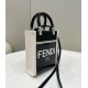 Fendi Tote Color-Block Design with Fabric Shoulder Strap Model no: 8616s