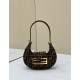 FENDI Mini Horn Crescent Bag FF Monogram Series Model no: 8556A