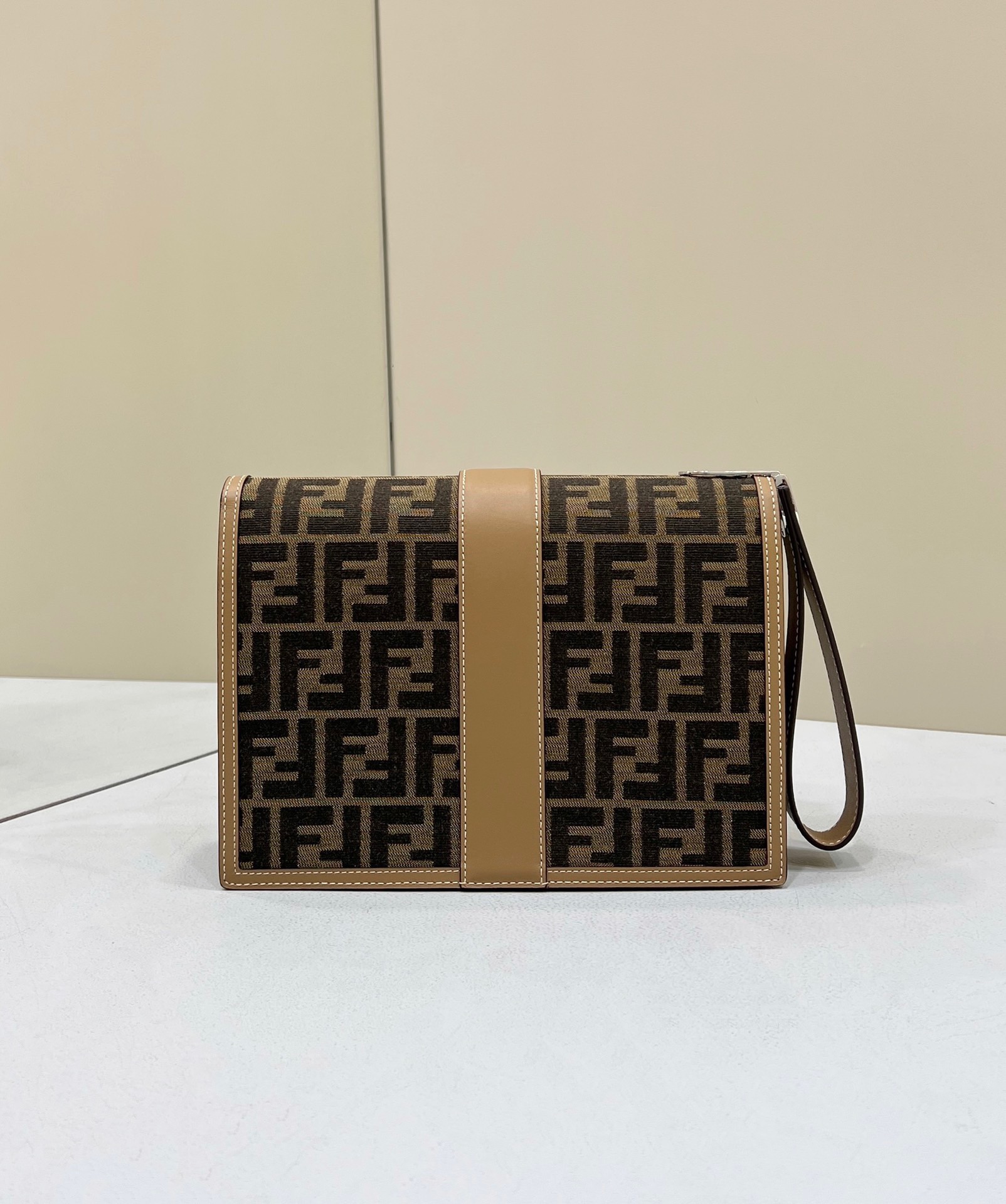 FF Monogram Clutch Model no: 8590