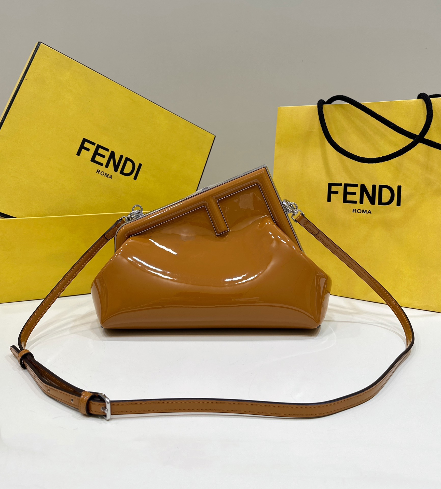 FENDI First Series Handbag Shoulder Bag Model no: 80129