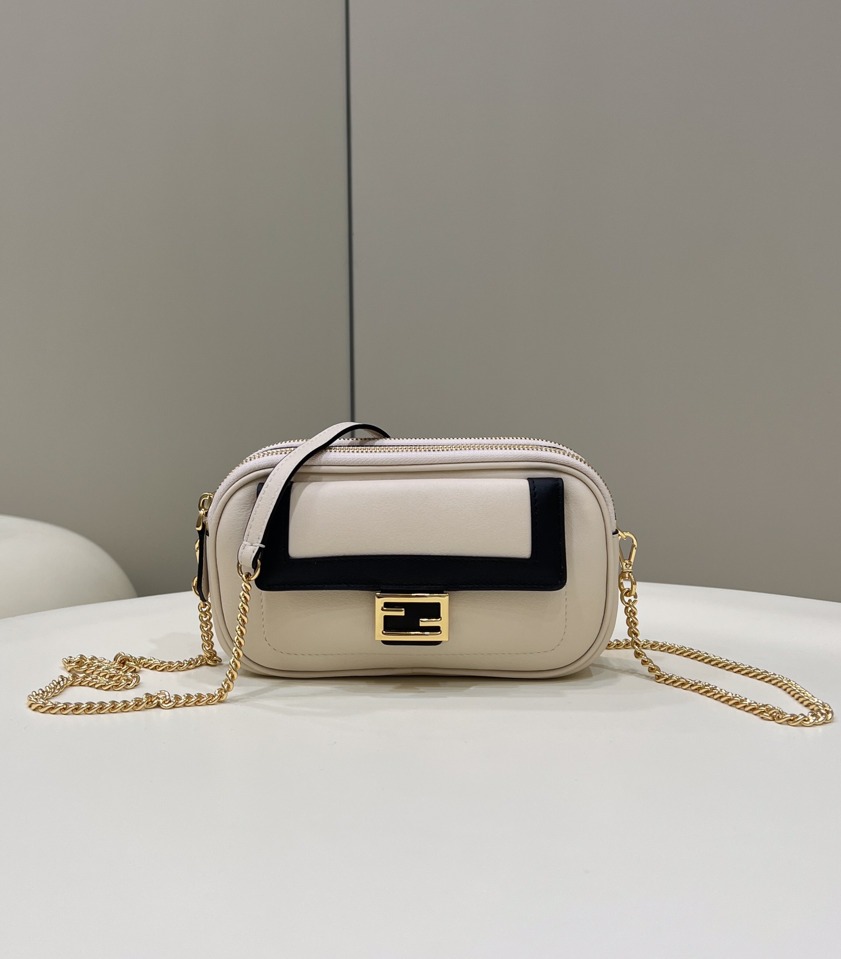 FENDI Easy Baguette Handbag Soft Lambskin Model no: 70213