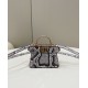 Micor Python Leather Tote with Full Steel Decoration Model no: 80063