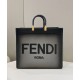 Fendi Peekaboo-Tote Calfskin Handcrafted with Acrylic Handle and Full Steel Hardware Model no: 80009L