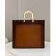 Fendi Peekaboo-Tote Calfskin Handcrafted with Acrylic Handle and Full Steel Hardware Model no: 80009L