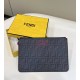 FENDI Classic FF Embroidered Clutch Model no: 689